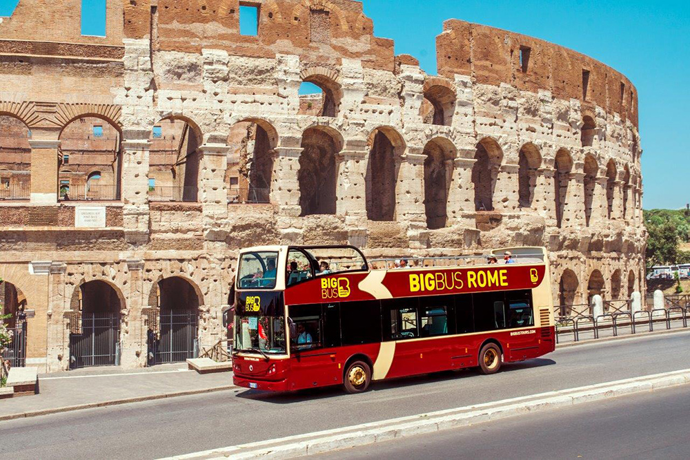 big bus tours rome stops